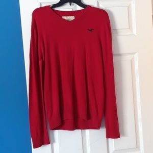 Red Hollister Sweater